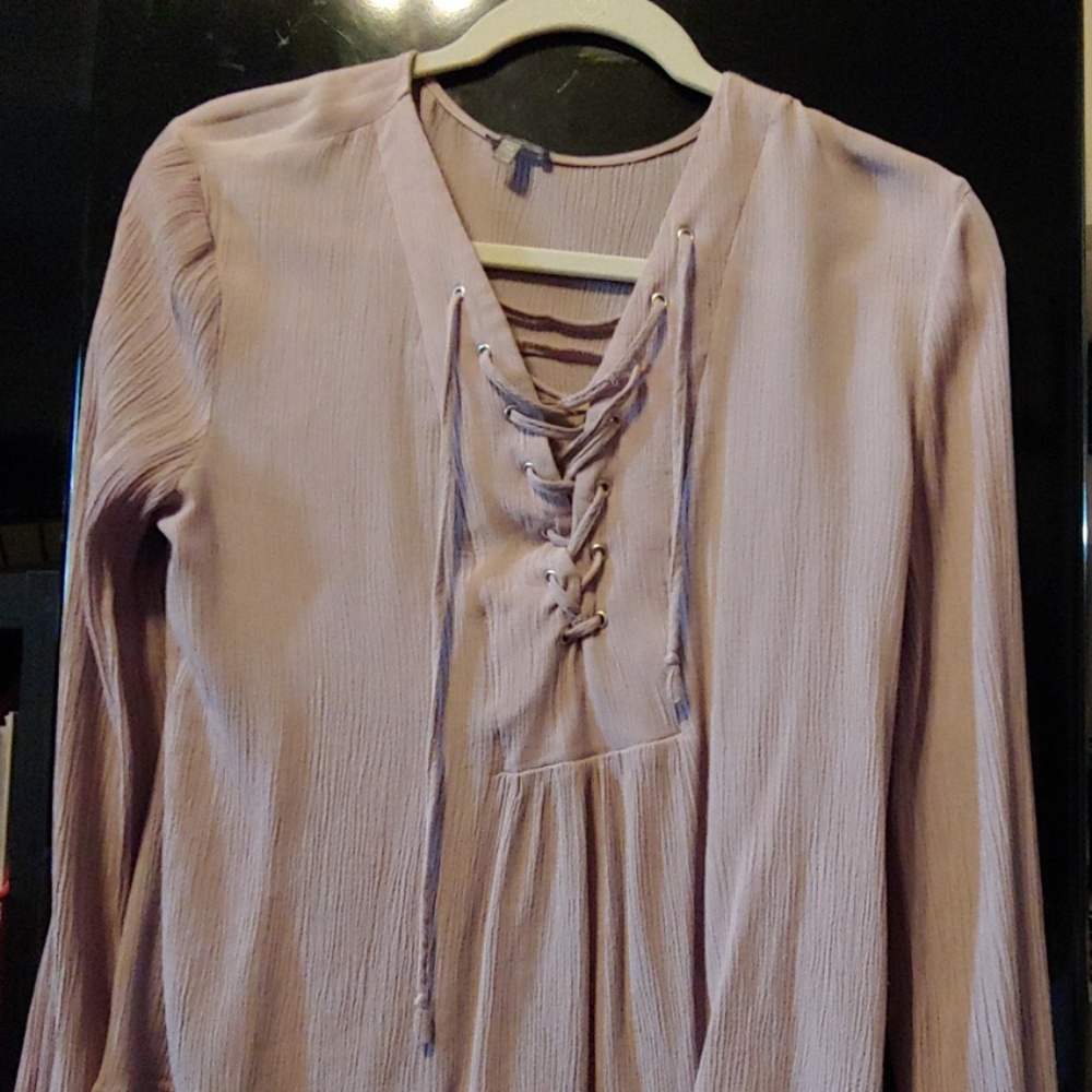 Mauve blouse
